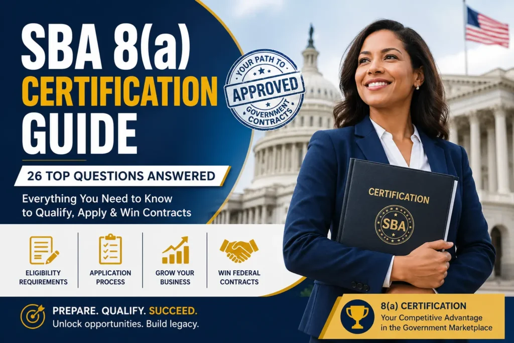 The Ultimate SBA 8(a) Certification FAQ