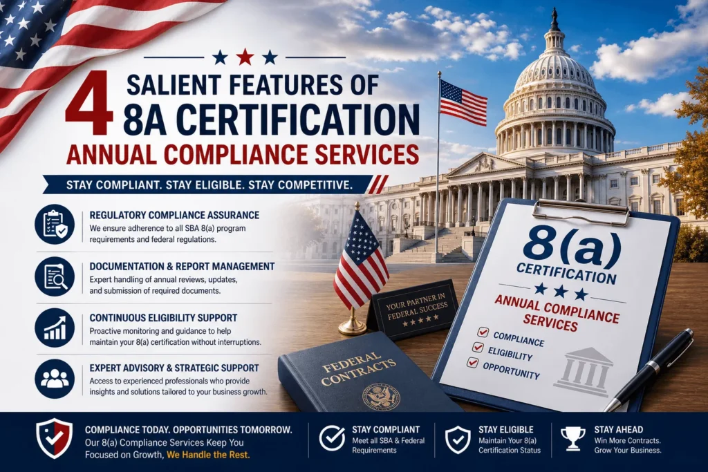 4 Salient Features of 8a Certification Annual Compliance Services