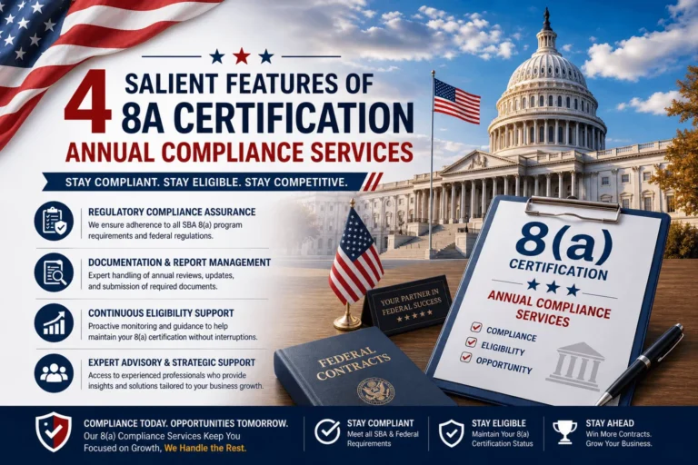 4 Salient Features of 8a Certification Annual Compliance Services