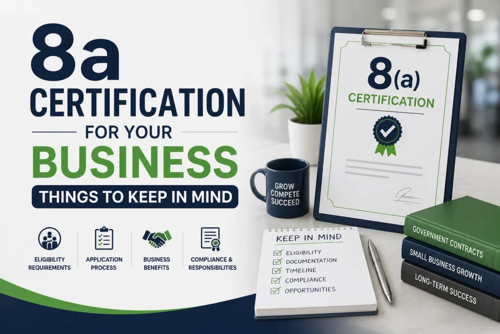 8a Certification For Your Business Things To Keep In Mind
