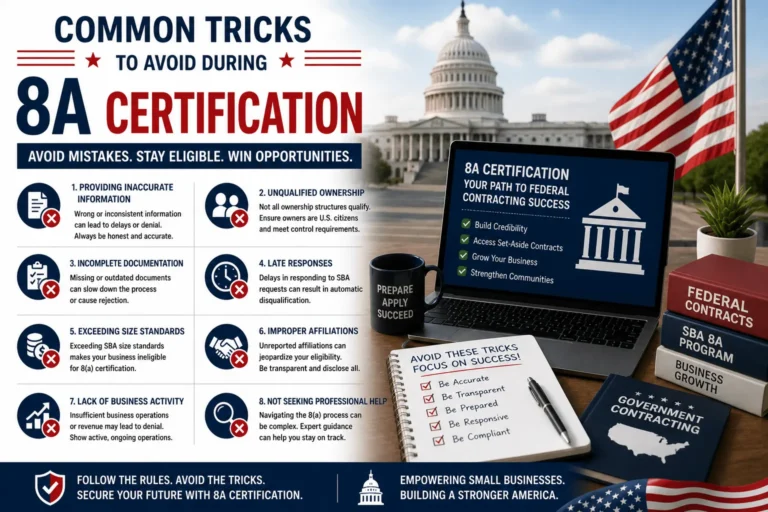 Common tricks to avoid during 8A certification