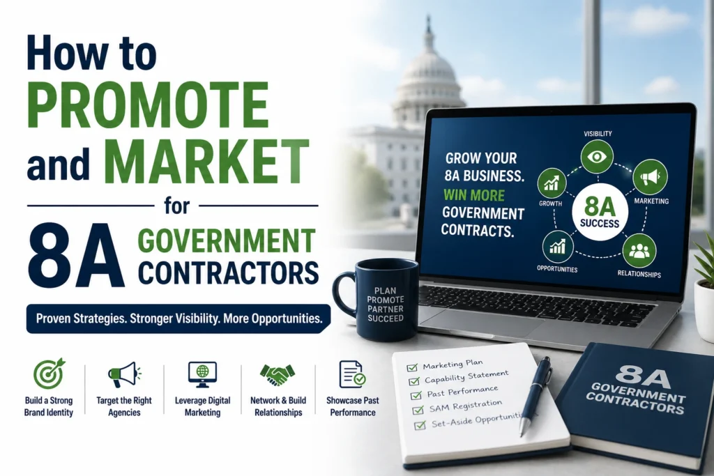 How to promote and market for 8A government contractors