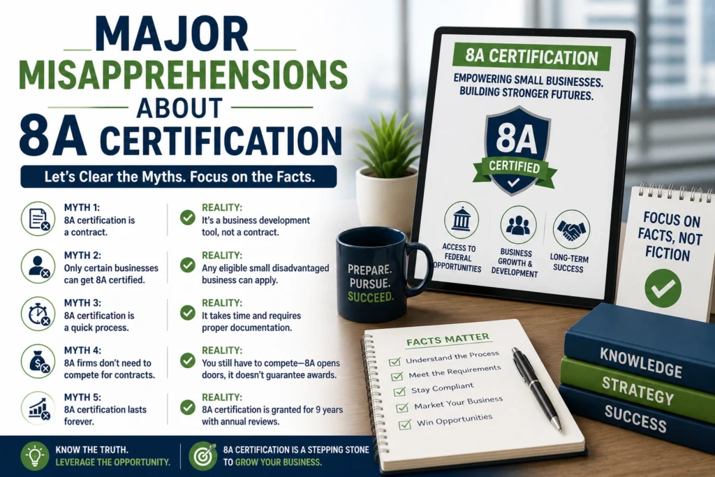 Major misapprehensions about 8A certification