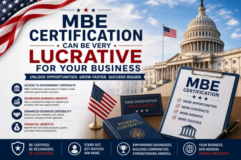 MBE Certification Can Be Very Lucrative For Your Business