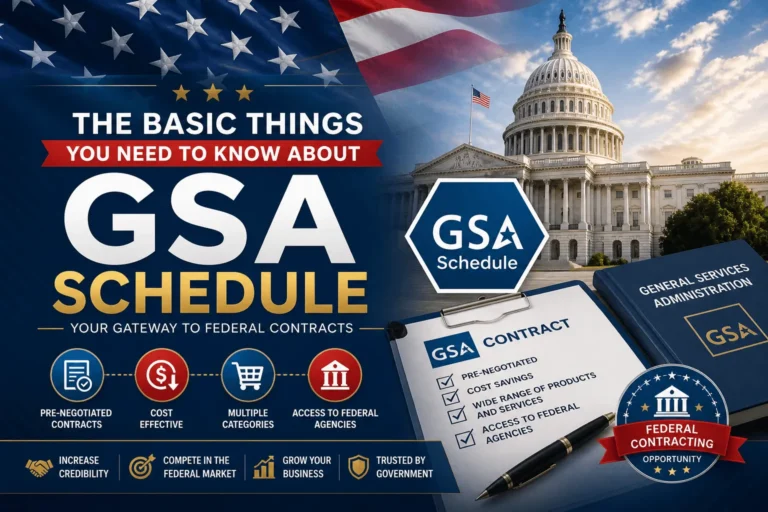 The Basic Things You Need To Know About GSA Schedule